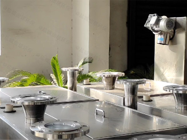 厨房密闭式自动排渣污水排放提升设备